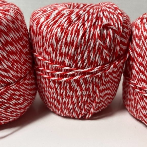 12 Aunt Lydia's Baker's Cotton Crochet Thread Red - Picture 6 of 13
